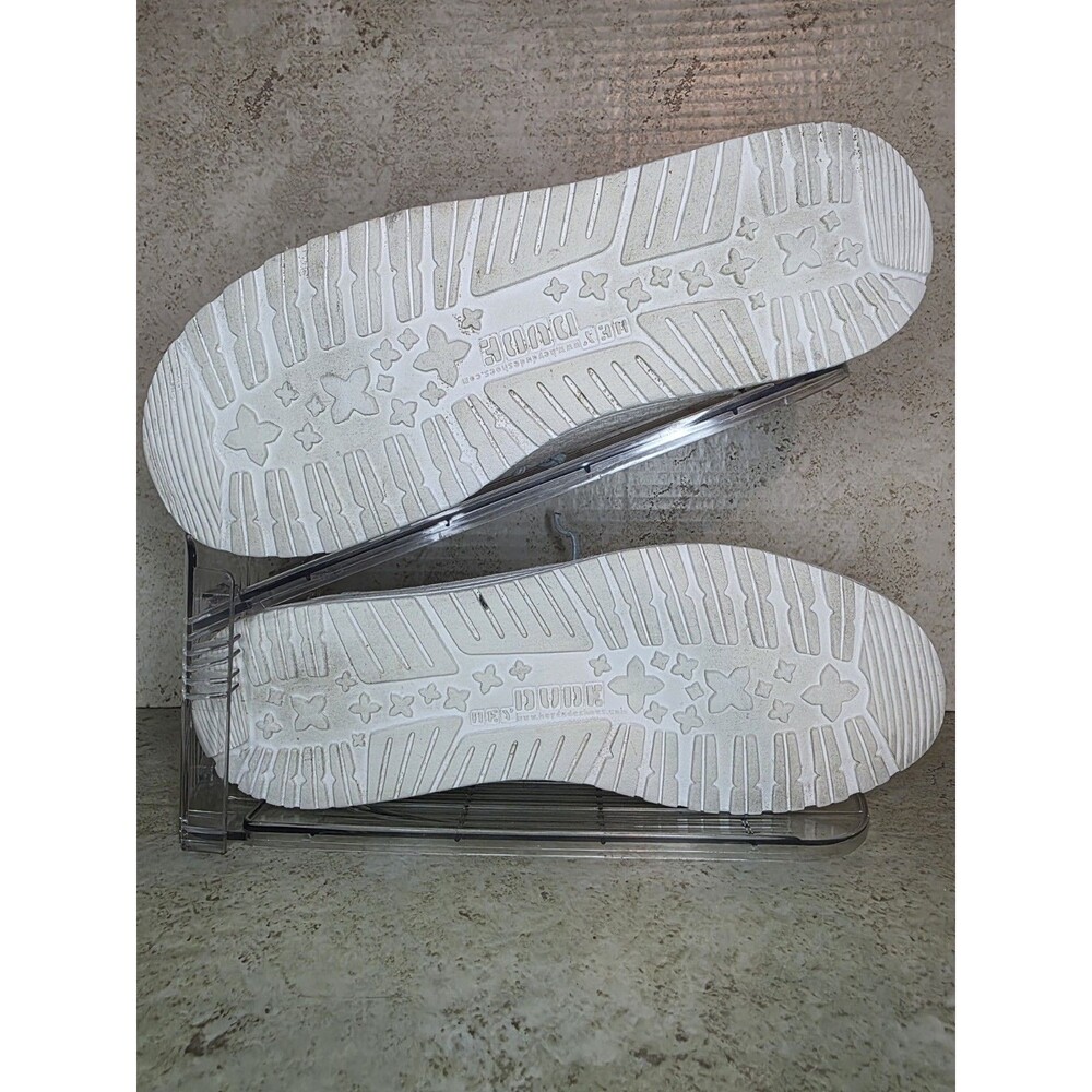 Hey Dude Wendy White Aztec Loafers Women Sz 10 Casual Comfort Active Boho Shoes - Picture 7 of 8